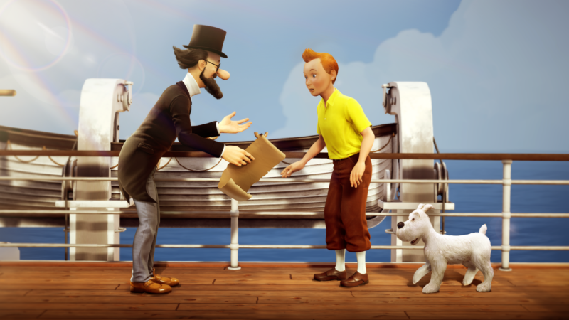 Новый геймплей занимательной адвенчуры Tintin Reporter: Cigars of the Pharaoh