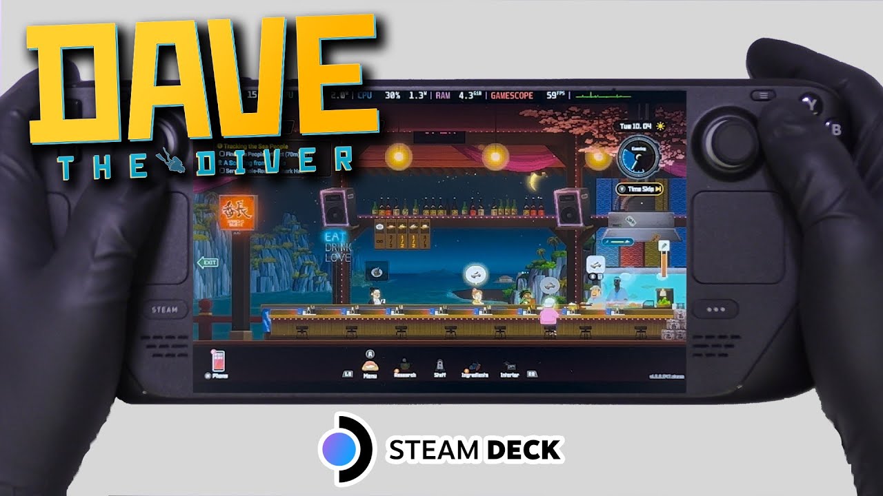 В топе игр на Steam Deck за июль лидируют Dave the Diver и Elden Ring