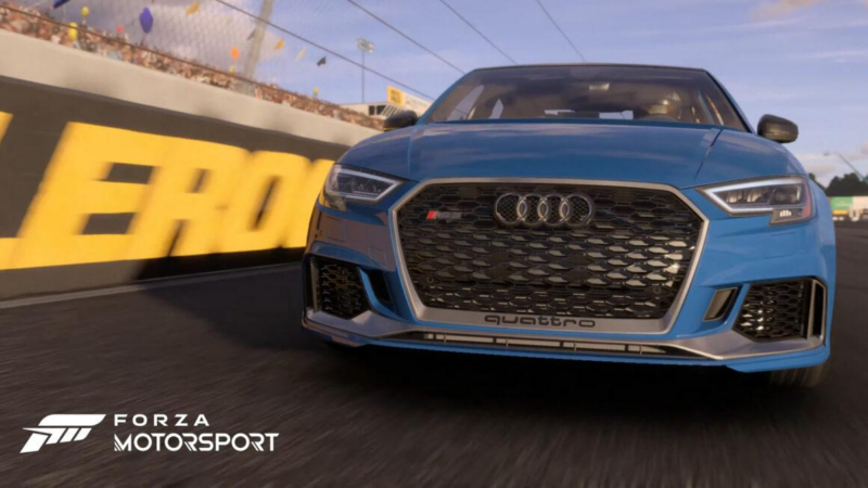 Разработчики Forza Motorsport представили уникальную овальную гоночную трассу для игры