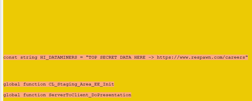 Датамайнеры нашли в файлах Apex Legends послание от разработчиков | StopGame
