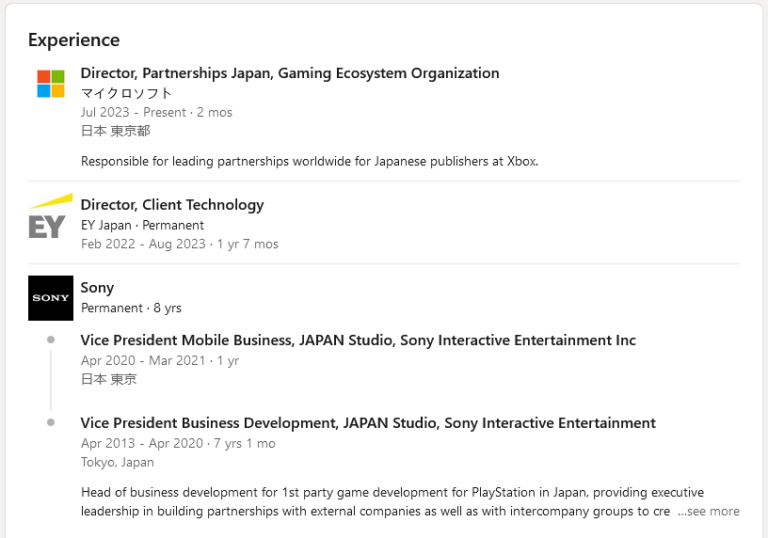 Xbox наняла бывшего вице-президента Sony для работы в Японии