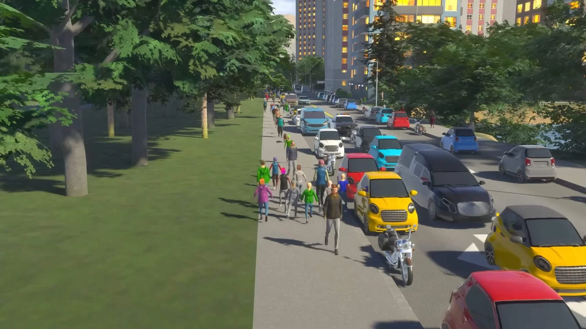 Новый видеоролик Cities: Skylines 2 посвятили симуляции жизни обычных горожан