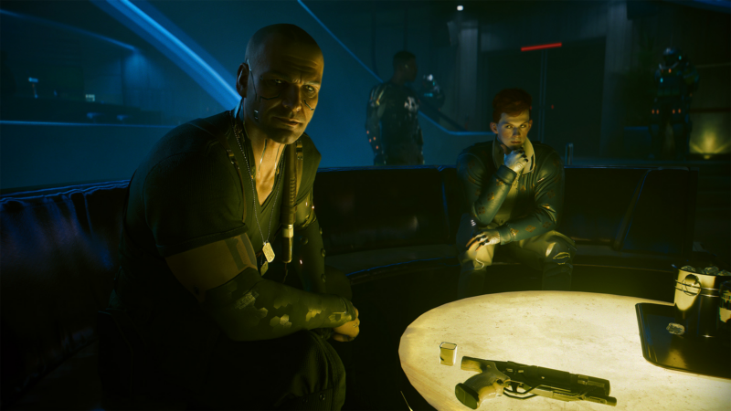 Новая иллюстрация Cyberpunk 2077: Phantom Liberty показывает "храм" правителя Пёсьего города