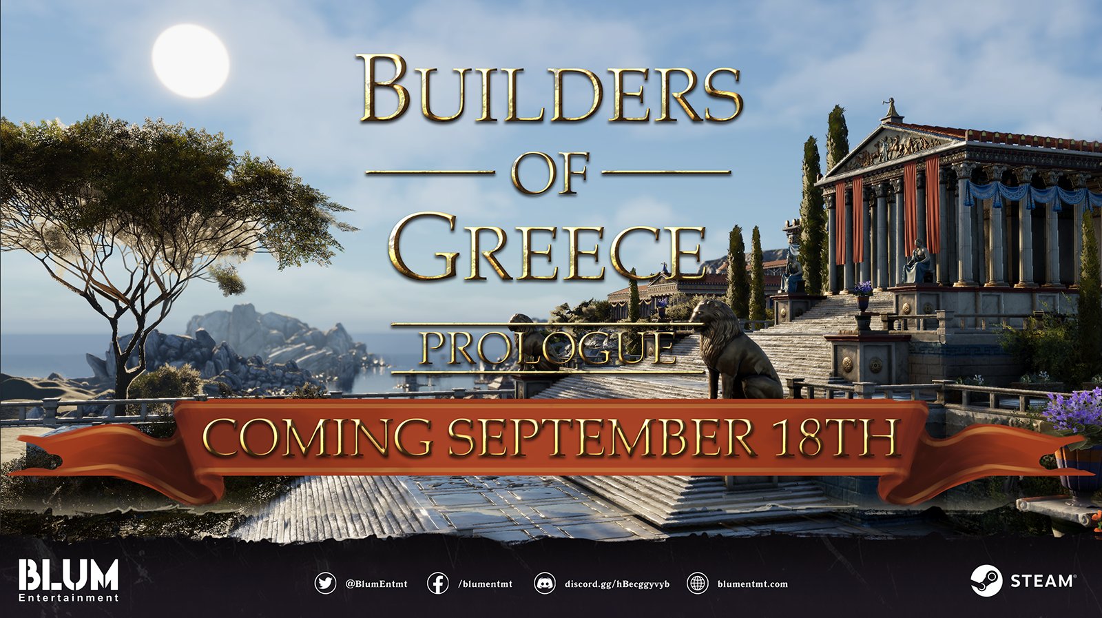 Бесплатный пролог для градостроительной стратегии Builders of Greece выйдет 18 сентября