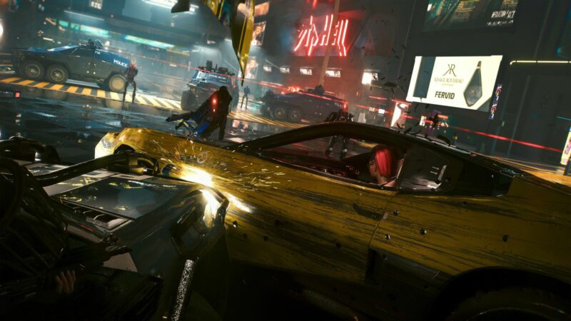 CDPR подробнее рассказала об обновленной боевой системе на транспорте в Cyberpunk 2077