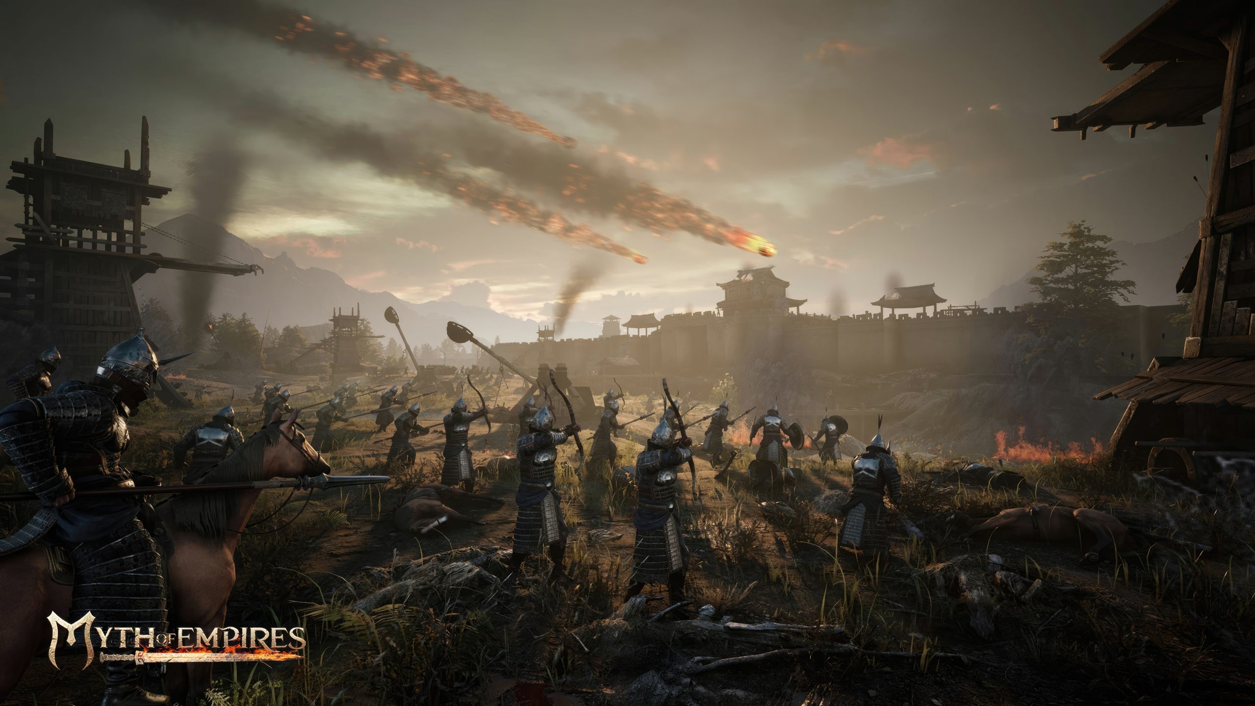 Китайская многопользовательская песочница Myth of Empires вернется в Steam в начале 2024 года