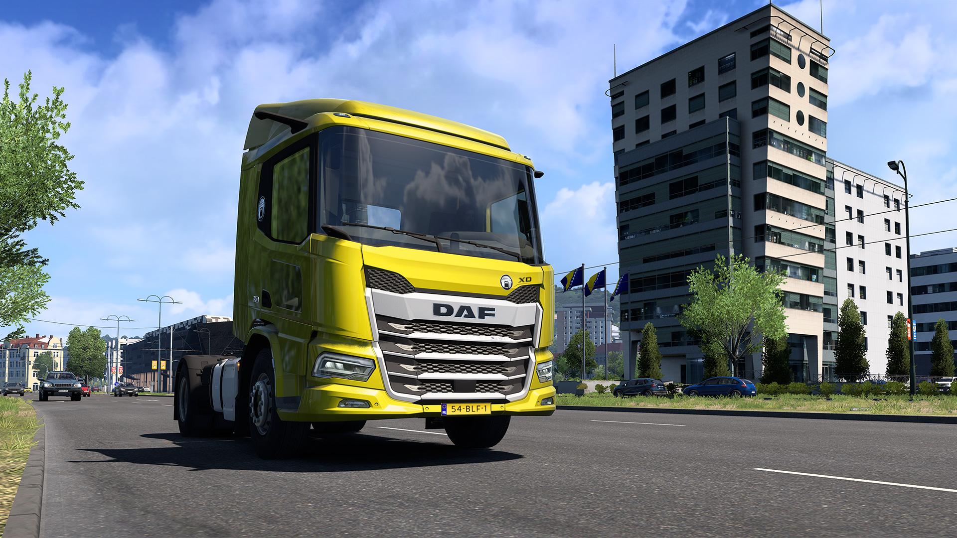 В Euro Truck Simlator 2 добавлен новый грузовик DAF XD