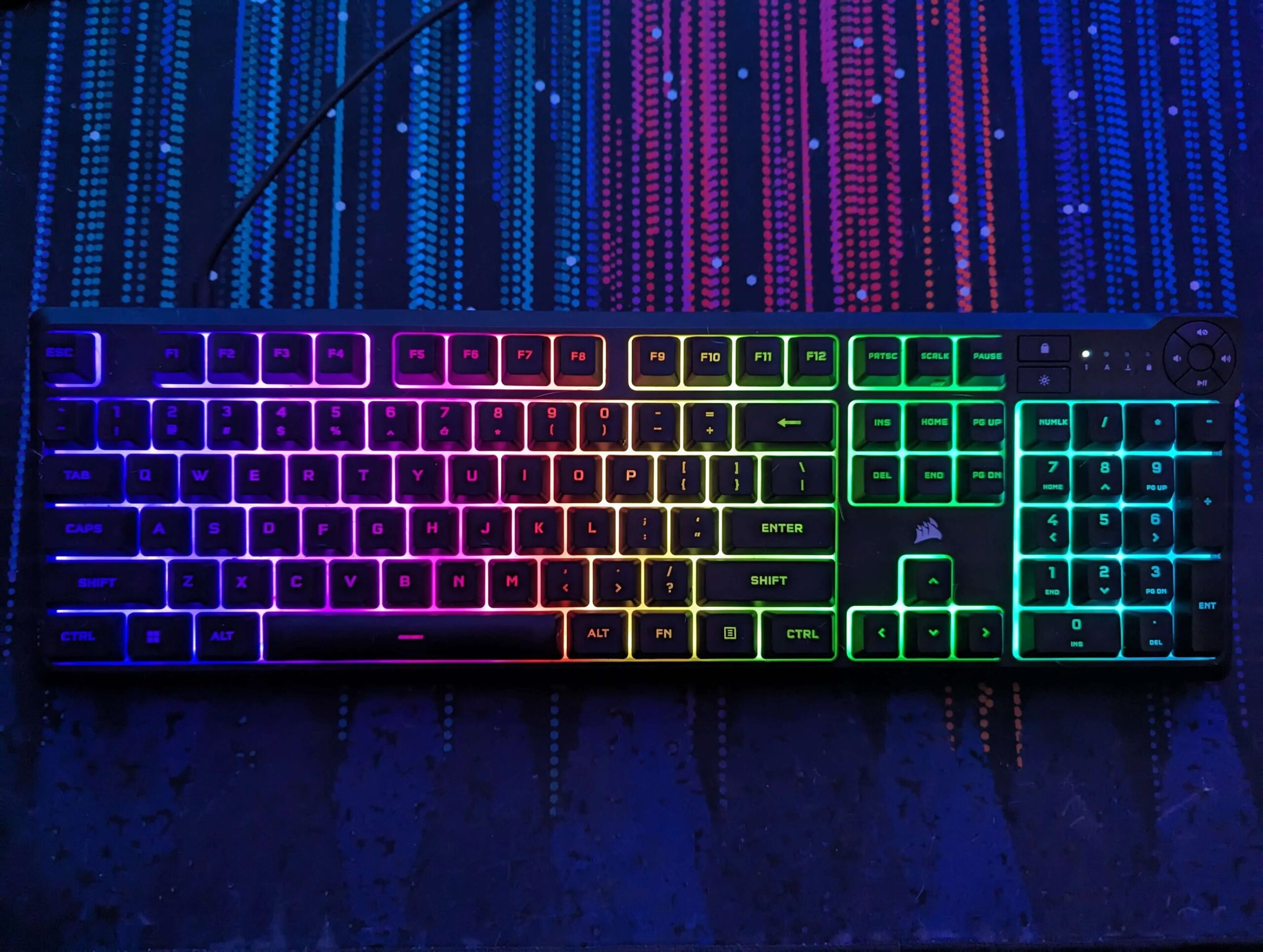 Corsair выпускает игровую клавиатуру K55 CORE RGB с защитой от протечки