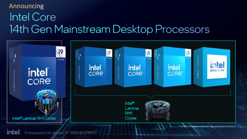 Intel выпускает в общей сложности 18 новых процессоров Raptor Lake Refresh 14-го поколения мощностью 65 Вт и 35 Вт