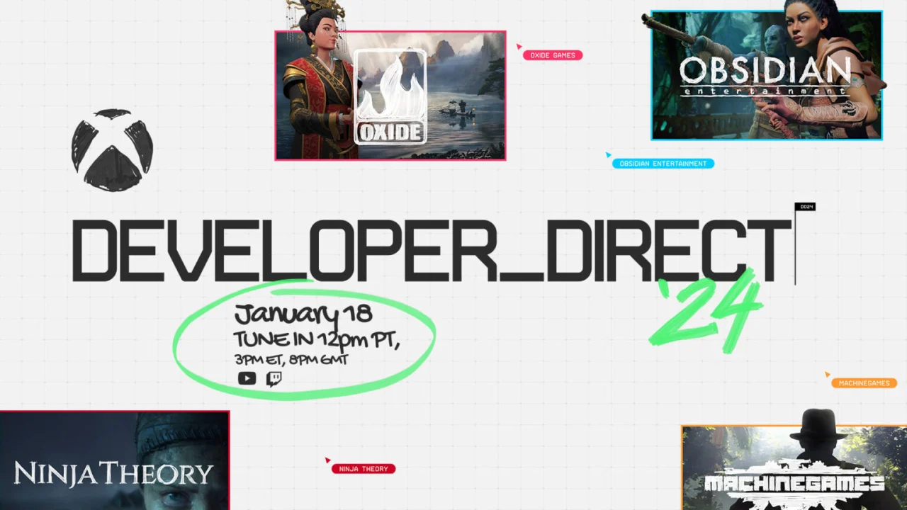 На Xbox Developer Direct 18 января покажут Indiana Jones, Hellblade II, Avowed и Ara: History Untold