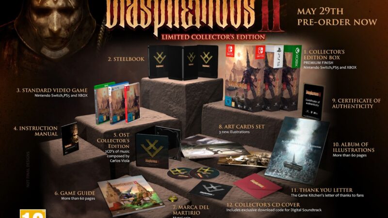 Выход коллекционного издания Blasphemous 2 подтверждён на конец мая