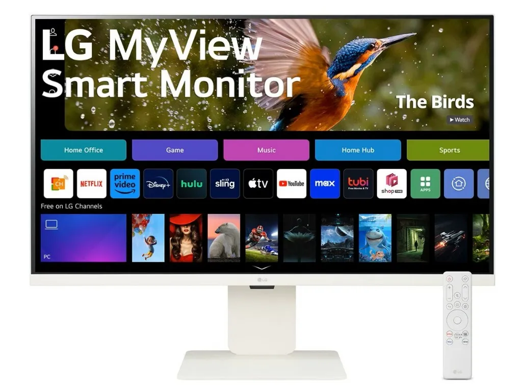 LG 32SR83U-W — интеллектуальный 4K IPS-дисплей с широкой цветовой гаммой на WebOS